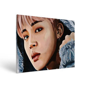 Холст прямоугольный с принтом Jimin BTS в Ухте, 100% ПВХ |  | Тематика изображения на принте: bts | jimin | бтс | группа | корея | чимин