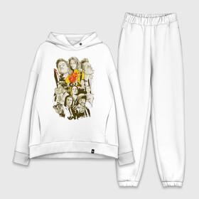 Женский костюм хлопок Oversize с принтом Фильмы Тарантино в Ухте,  |  | tarantino | тарантино