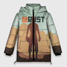 Женская зимняя куртка 3D с принтом Rust в Ухте, верх — 100% полиэстер; подкладка — 100% полиэстер; утеплитель — 100% полиэстер | длина ниже бедра, силуэт Оверсайз. Есть воротник-стойка, отстегивающийся капюшон и ветрозащитная планка. 

Боковые карманы с листочкой на кнопках и внутренний карман на молнии | multiplayer | rpg | rust | выживание | игра rust | игра раст | игры | многопользовательская игра | мультиплеер | раст | рпг | симулятор | симулятора выживания