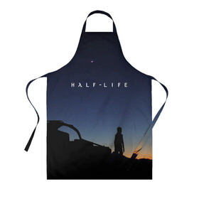 Фартук 3D с принтом HALF-LIFE в Ухте, 100% полиэстер | общий размер — 65 х 85 см, ширина нагрудника — 26 см, горловина — 53 см, длина завязок — 54 см, общий обхват в поясе — 173 см. Принт на завязках и на горловине наносится с двух сторон, на основной части фартука — только с внешней стороны | alyx vance | black mesa | citadel | fps | game | gordon freeman | half life | half life 2 | lambda | valve | гордон фриман | гордон фримент | фриман | хал | халф лайф | черная меза
