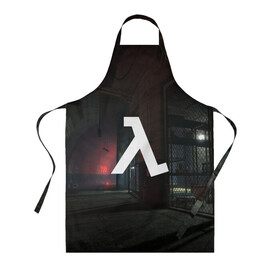 Фартук 3D с принтом HALF-LIFE в Ухте, 100% полиэстер | общий размер — 65 х 85 см, ширина нагрудника — 26 см, горловина — 53 см, длина завязок — 54 см, общий обхват в поясе — 173 см. Принт на завязках и на горловине наносится с двух сторон, на основной части фартука — только с внешней стороны | alyx vance | black mesa | citadel | fps | game | gordon freeman | half life | half life 2 | lambda | valve | гордон фриман | гордон фримент | фриман | хал | халф лайф | черная меза