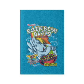 Обложка для паспорта матовая кожа с принтом Rainbow brops в Ухте, натуральная матовая кожа | размер 19,3 х 13,7 см; прозрачные пластиковые крепления | applejack | little | magic | mlp | my | pinkie pie | pony | rainbow dash | rarity | twilight | дракон | дружба | единорог | искорка | пони | селестия | спайк | сумеречная | это чудо