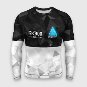 Мужской рашгард 3D с принтом RK900 КОСТЮМ КОННОРА | DETROIT BECOME HUMAN в Ухте,  |  | Тематика изображения на принте: ai | android | connor | detroit | detroit become human | rk 800 | rk 900 | андроиды | детектив | игра | интерактивное кино | кара | коннор | маркус | роботы | фирменный стиль | экшн