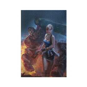 Обложка для паспорта матовая кожа с принтом RESIDENT EVIL | ОБИТЕЛЬ ЗЛА в Ухте, натуральная матовая кожа | размер 19,3 х 13,7 см; прозрачные пластиковые крепления | ada wong | biohazard | leon | nemesis | project resistance | raccoon city | re | re3 | resident evil | resident evil 3 | rpd | stars | umbrella | ада вонг | амбрелла | немезис | ужасы