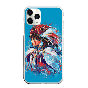 Чехол для iPhone 11 Pro матовый с принтом Принцесса Мононоке в Ухте, Силикон |  | eboshi | ghibli | hayao | hime | lady | miyazaki | mononoke | princess | studio | аситака | волчица | гибли | дух леса | мононоке | моро | сан