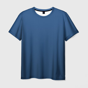 Мужская футболка 3D с принтом 19-4052 Classic Blue в Ухте, 100% полиэфир | прямой крой, круглый вырез горловины, длина до линии бедер | Тематика изображения на принте: 9 4052 | без дизайна | без принта | без узора | главный цвет 2020 года | код цвета | нг | новый год | праздник | про | рождество | синий | синяя одежда | цвет нового года