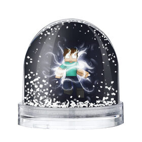 Снежный шар с принтом MINECRAFT в Ухте, Пластик | Изображение внутри шара печатается на глянцевой фотобумаге с двух сторон | game | minecraft | блоки | игра | квадраты | компьютерная игра | крипер | майнкрафт