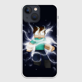 Чехол для iPhone 13 mini с принтом MINECRAFT в Ухте,  |  | game | minecraft | блоки | игра | квадраты | компьютерная игра | крипер | майнкрафт