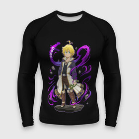 Мужской рашгард 3D с принтом Nanatsu no Taizai фиолетовый змей в Ухте,  |  | deadly | meliodas | nanatsu | no | seven | sins | taizai | the | грехов | мелиодас | семь