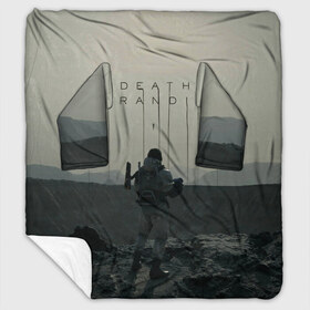 Плед с рукавами с принтом death stranding в Ухте, 100% полиэстер | Закругленные углы, все края обработаны. Ткань не мнется и не растягивается. Размер 170*145 | babybridge | bb | death stranding | game | ps4 | бб | бэби | игра | кодзима гений | норман ридус