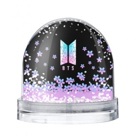 Снежный шар с принтом BTS. в Ухте, Пластик | Изображение внутри шара печатается на глянцевой фотобумаге с двух сторон | bangtan boys | bt21 | bts | бтс