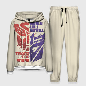 Мужской костюм 3D (с толстовкой) с принтом Transformers в Ухте,  |  | bumblebee | transformers | автоботы | бамблби | мегатрон | оптимус прайм | роботы | трансформеры