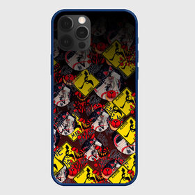 Чехол для iPhone 12 Pro с принтом Отель Хазбин в Ухте, силикон | область печати: задняя сторона чехла, без боковых панелей | hazbin | hazbin hotel | pattern | анимация | лого | мультсериал | мультфильм | надпись | отель хазбин | паттерн | сериал