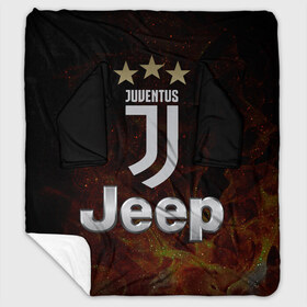Плед с рукавами с принтом Ювентус в Ухте, 100% полиэстер | Закругленные углы, все края обработаны. Ткань не мнется и не растягивается. Размер 170*145 | jeep | juventus | джип | футбол | юве | ювентус