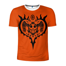 Мужская футболка 3D спортивная с принтом One Piece  в Ухте, 100% полиэстер с улучшенными характеристиками | приталенный силуэт, круглая горловина, широкие плечи, сужается к линии бедра | anime | kaido | luffy | manga | one piece | theory | zoro | большой куш | ван | луффи | манга | манки д | мульт | пираты | пис | рыжий | сёнэн | сериал | шанкс