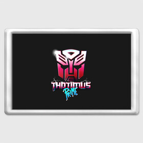 Магнит 45*70 с принтом Трансформеры Thotimus Prime в Ухте, Пластик | Размер: 78*52 мм; Размер печати: 70*45 | Тематика изображения на принте: bumblebee | transformers | автоботы | бамблби | мегатрон | оптимус прайм | роботы | трансформеры