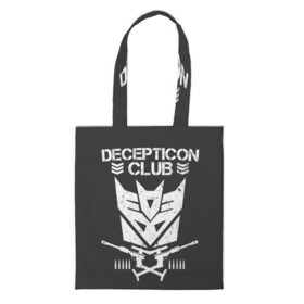 Шоппер 3D с принтом Трансформеры Deceticon в Ухте, 100% полиэстер | Плотность: 200 г/м2; Размер: 34×35 см; Высота лямок: 30 см | bumblebee | transformers | автоботы | бамблби | мегатрон | оптимус прайм | роботы | трансформеры