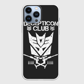 Чехол для iPhone 13 Pro Max с принтом Трансформеры Deceticon в Ухте,  |  | Тематика изображения на принте: bumblebee | transformers | автоботы | бамблби | мегатрон | оптимус прайм | роботы | трансформеры