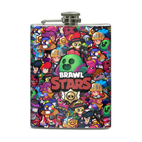 Фляга с принтом BRAWL STARS SPIKE в Ухте, металлический корпус | емкость 0,22 л, размер 125 х 94 мм. Виниловая наклейка запечатывается полностью | 2020 | android | brawl stars | crow | games | leon | mobile game | stars | бравл старс | ворон | игры | леон | мобильные игры