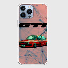 Чехол для iPhone 13 Pro Max с принтом Volkswagen в Ухте,  |  | gti | volkswagen | авто | автомобиль | гольф | машина