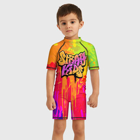 Детский купальный костюм 3D с принтом Stray Kids в Ухте, Полиэстер 85%, Спандекс 15% | застежка на молнии на спине | 3racha | i.n | jyp nation | k pop | kpop | skz | stray kids | к поп | кпоп | ли ноу | скз | страй кидс | стрэй кидс | сынмина | уджин | феликса | хана | хёнджина | чана | чанбина