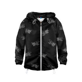 Детская ветровка 3D с принтом Самолеты к бою! в Ухте, 100% полиэстер | подол и капюшон оформлены резинкой с фиксаторами, по бокам два кармана без застежек, один потайной карман на груди | Тематика изображения на принте: небо | полет | самолеты