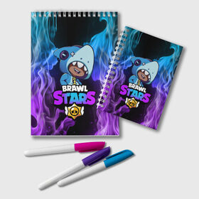 Блокнот Brawl Stars LEON SHARK: в Ухте, 100% бумага | 48 листов, плотность листов — 60 г/м2, плотность картонной обложки — 250 г/м2. Листы скреплены удобной пружинной спиралью. Цвет линий — светло-серый
 | 8 bit | 8 бит | brawl | brawl stars | crow | leon | shark | stars | акула | бравл | бравл старс | браво старс | игра | компьютерная | кров | леон | леон акула | онлайн | старс | шарк