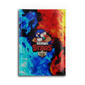 Обложка для автодокументов с принтом Brawl Stars El Primo в Ухте, натуральная кожа |  размер 19,9*13 см; внутри 4 больших “конверта” для документов и один маленький отдел — туда идеально встанут права | bibi | brawl stars | brock | bull | crow | dinomike | el primo | leon | mobile game | nita | poko | ricochet | stars | tara | бравл старс | ворон | леон | мобильные игры