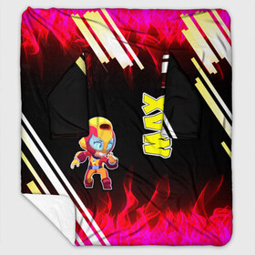 Плед с рукавами Brawl Stars (Мах): в Ухте, 100% полиэстер | Закругленные углы, все края обработаны. Ткань не мнется и не растягивается. Размер 170*145 | brawl | moba | stars | supercell | игра | мах