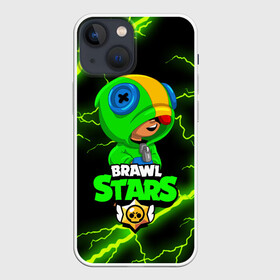 Чехол для iPhone 13 mini с принтом BRAWL STARS LEON | ЛЕОН в Ухте,  |  | brawl stars | crow | leon | leon shark | sally leon | shark | stars | акула | берли | ворон | леон | леон акула | спайк | эль примо