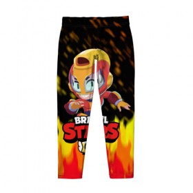 Детские леггинсы 3D с принтом BRAWL STARS MAX. в Ухте, полиэстер 85%, спандекс 15% | эластичный пояс, зауженный крой | bib | brawl stars | bull | colt | crow | leon | leon shark | max | moba | sally leon | shark | акула | берли | биби | бравл старс | ворон | жанр | игра | кольт | леон | леон акула | макс | нита | спайк | шелли