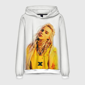 Мужская толстовка 3D с принтом BILLIE EILISH в Ухте, 100% полиэстер | двухслойный капюшон со шнурком для регулировки, мягкие манжеты на рукавах и по низу толстовки, спереди карман-кенгуру с мягким внутренним слоем. | ayelish | bad guy | bellyache | bilie eilish | bilie elish | billie | billie eilish | eilish | electronic | elish | music | били айлиш | билли айлиш | эйлиш | элиш