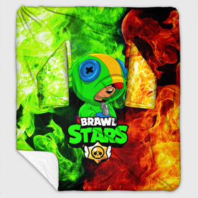 Плед с рукавами с принтом BRAWL STARS LEON в Ухте, 100% полиэстер | Закругленные углы, все края обработаны. Ткань не мнется и не растягивается. Размер 170*145 | brawl stars | crow | leon | leon shark | sally leon | shark | stars | акула | берли | ворон | леон | леон акула | спайк | эль примо