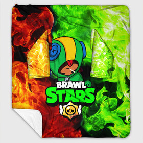 Плед с рукавами с принтом BRAWL STARS LEON в Ухте, 100% полиэстер | Закругленные углы, все края обработаны. Ткань не мнется и не растягивается. Размер 170*145 | brawl stars | crow | leon | leon shark | sally leon | shark | stars | акула | берли | ворон | леон | леон акула | спайк | эль примо