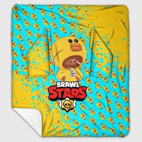 Плед с рукавами с принтом BRAWL STARS SALLY LEON в Ухте, 100% полиэстер | Закругленные углы, все края обработаны. Ткань не мнется и не растягивается. Размер 170*145 | bib | brawl stars | colt | crow | el brown | leon | leon shark | max | moba | sally leon | shark | акула | берли | биби | бравл старс | браун | ворон | жанр | игра | кольт | леон | леон акула | макс | нита | шелли