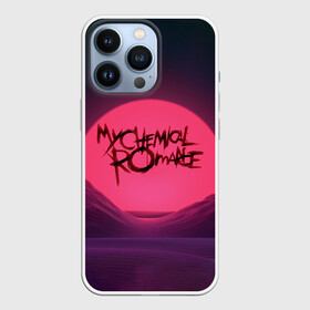 Чехол для iPhone 13 Pro с принтом MCR Logo в Ухте,  |  | Тематика изображения на принте: 2007 | chemical | emo | logo | mcr | rock | romance | вокалист | группа | джерард | лого | рок | уэйн | эмо