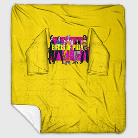 Плед с рукавами с принтом Birds of Prey в Ухте, 100% полиэстер | Закругленные углы, все края обработаны. Ткань не мнется и не растягивается. Размер 170*145 | Тематика изображения на принте: birds of prey | harley quinn | марго робби | потрясающая история харли квин | харли квин | хищные птицы