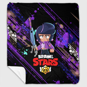 Плед с рукавами с принтом BRAWL STARS BIBI в Ухте, 100% полиэстер | Закругленные углы, все края обработаны. Ткань не мнется и не растягивается. Размер 170*145 | bib | brawl stars | colt | crow | el brown | leon | leon shark | max | moba | sally leon | shark | акула | берли | биби | бравл старс | браун | ворон | жанр | игра | кольт | леон | леон акула | макс | нита | шелли