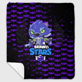 Плед с рукавами с принтом BRAWL STARS LEON ОБОРОТЕНЬ в Ухте, 100% полиэстер | Закругленные углы, все края обработаны. Ткань не мнется и не растягивается. Размер 170*145 | bib | brawl stars | bull | colt | crow | leon | leon shark | max | moba | sally leon | shark | акула | берли | биби | бравл старс | ворон | жанр | игра | кольт | леон | леон акула | макс | нита | спайк | шелли