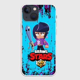 Чехол для iPhone 13 mini с принтом BRAWL STARS BIBI. в Ухте,  |  | bib | brawl stars | colt | crow | el brown | leon | leon shark | max | moba | sally leon | shark | акула | берли | биби | бравл старс | браун | ворон | жанр | игра | кольт | леон | леон акула | макс | нита | шелли