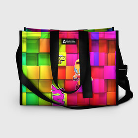 Сумка-шоппер 3D Brawl Stars (Мах): в Ухте, 100% полиэстер | застегивается на металлическую кнопку; внутренний карман застегивается на молнию. Стенки укреплены специальным мягким материалом, чтобы защитить содержимое от несильных ударов
 | brawl | moba | stars | supercell | игра | мах