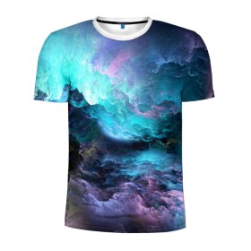 Мужская футболка 3D спортивная космос фрактал: в Ухте, 100% полиэстер с улучшенными характеристиками | приталенный силуэт, круглая горловина, широкие плечи, сужается к линии бедра | абстракция | космос | фрактал