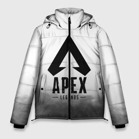 Мужская зимняя куртка 3D с принтом APEX LEGENDS в Ухте, верх — 100% полиэстер; подкладка — 100% полиэстер; утеплитель — 100% полиэстер | длина ниже бедра, свободный силуэт Оверсайз. Есть воротник-стойка, отстегивающийся капюшон и ветрозащитная планка. 

Боковые карманы с листочкой на кнопках и внутренний карман на молнии. | apex | apex legends | battle | battle royal | bloodhound | titanfall | wraith | апекс | апекс легендс | батл рояль | битва | война | каустик | королевская битва