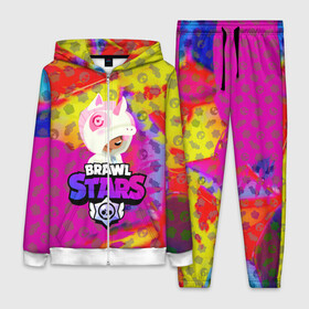 Женский костюм 3D с принтом BRAWL STARS LEON. в Ухте,  |  | bibi | brawl stars | brock | bull | crow | dinomike | el primo | leon | mobile game | nita | poko | ricochet | stars | tara | бравл старс | ворон | леон | мобильные игры