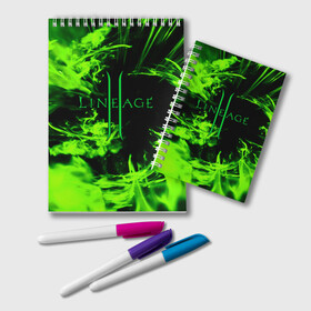 Блокнот с принтом LINEAGE 2 в Ухте, 100% бумага | 48 листов, плотность листов — 60 г/м2, плотность картонной обложки — 250 г/м2. Листы скреплены удобной пружинной спиралью. Цвет линий — светло-серый
 | armor | characters | erak note | kim sung hwan | lineage | lineage 2 | lineage antharas | lineage eternal | minimalism | shield | twilight resistance | warrior | персонажи