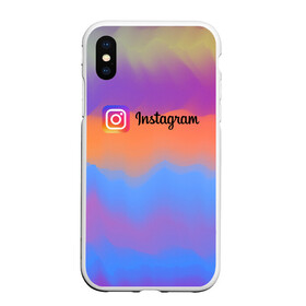 Чехол для iPhone XS Max матовый с принтом Instagram в Ухте, Силикон | Область печати: задняя сторона чехла, без боковых панелей | insta | instagram | instagramm | social | видео | инста | инстаграм | инстаграмм | приложение | социальная сеть | фото