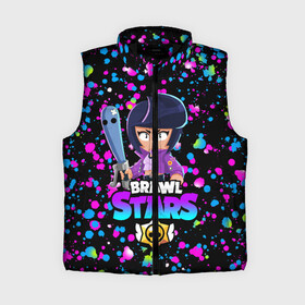 Женский жилет утепленный 3D с принтом BRAWL STARS BIBI в Ухте,  |  | brawl stars | crow | leon | leon shark | leon werewolf | sally leon | shark | stars | werewolf | акула | берли | ворон | леон | леон акула | оборотень | оборотень леон | спайк | эль примо