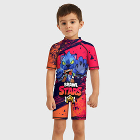 Детский купальный костюм 3D с принтом Brawl Stars LEON в Ухте, Полиэстер 85%, Спандекс 15% | застежка на молнии на спине | brawl | brawl stars | crow | leon | sally | shark | stars | акула | бравл | бравл старс | браво старс | игра | компьютерная | кров | леон | леон акула | онлайн | старс | шарк