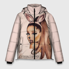 Мужская зимняя куртка 3D с принтом Ariana Grande (Ариана Гранде) в Ухте, верх — 100% полиэстер; подкладка — 100% полиэстер; утеплитель — 100% полиэстер | длина ниже бедра, свободный силуэт Оверсайз. Есть воротник-стойка, отстегивающийся капюшон и ветрозащитная планка. 

Боковые карманы с листочкой на кнопках и внутренний карман на молнии. | ariana grande | актриса | американская певица | ариана | ариана гранде | гранде | девушка | музыка | певица | песни | продюсер