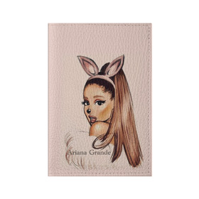 Обложка для паспорта матовая кожа с принтом Ariana Grande (Ариана Гранде) в Ухте, натуральная матовая кожа | размер 19,3 х 13,7 см; прозрачные пластиковые крепления | ariana grande | актриса | американская певица | ариана | ариана гранде | гранде | девушка | музыка | певица | песни | продюсер